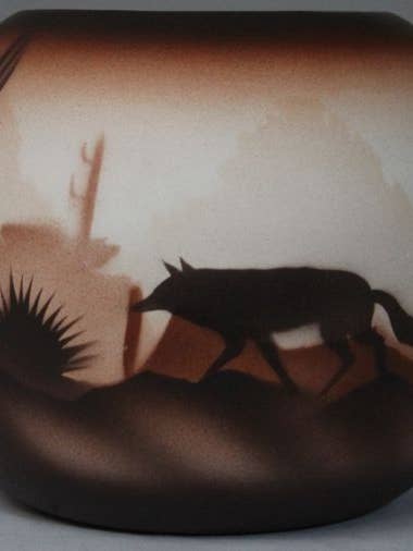 46089 Brown Sonora Desert 6 x 5 Bowl for wholesale by Cedar Mesa Pottery