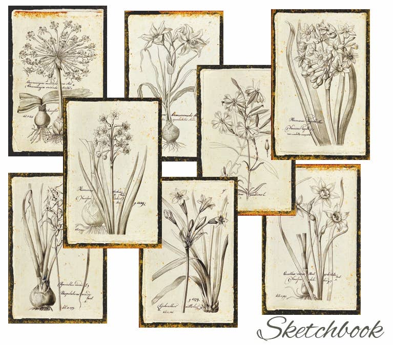 DECORER - Wholesale Sketchbook/Sketchpad - sketchbook - MINI Scrapbook Paper