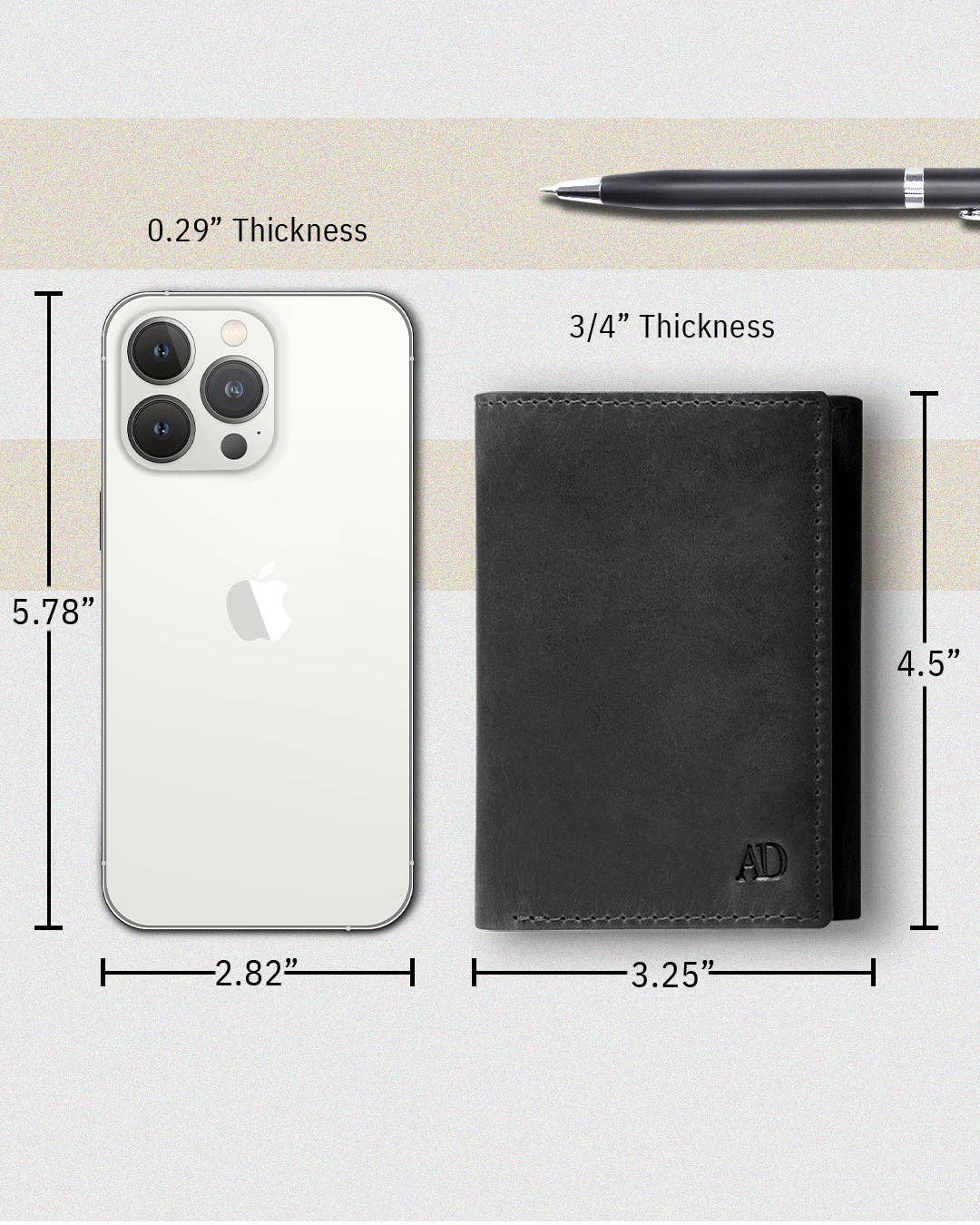 Access Denied Accessories - Wholesale Wallet - Men's - Trifold Wallets for Men Slim RFID Blocking Wallet Gifts Man22