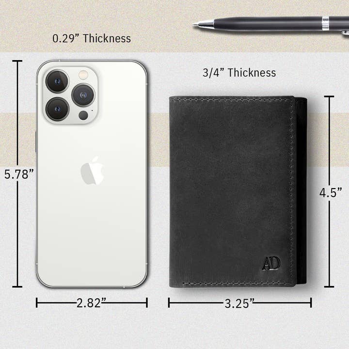 Access Denied Accessories - Wholesale Wallet - Men's - Trifold Wallets for Men Slim RFID Blocking Wallet Gifts Man22