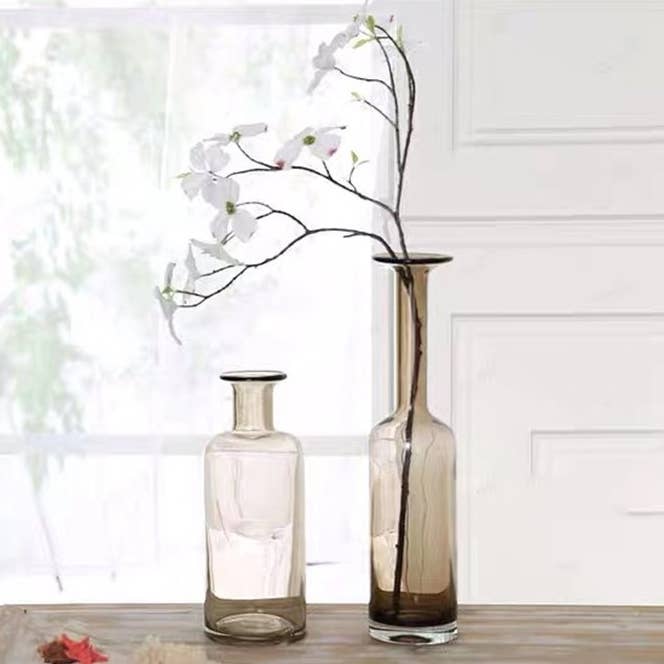 Noah Decoration – wholesale Vas – Grå/brun glasvas