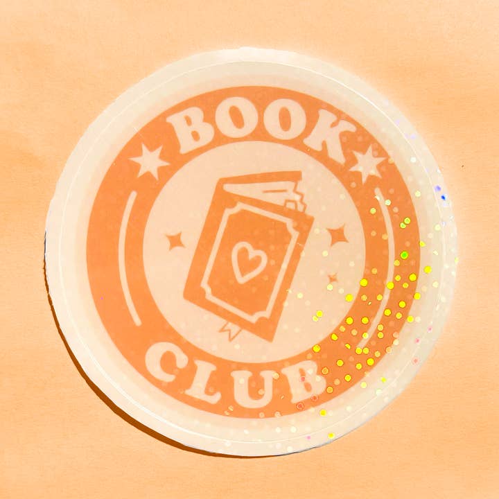 Book Club Sticker voor wholesale door Fox Tail Design and Printing