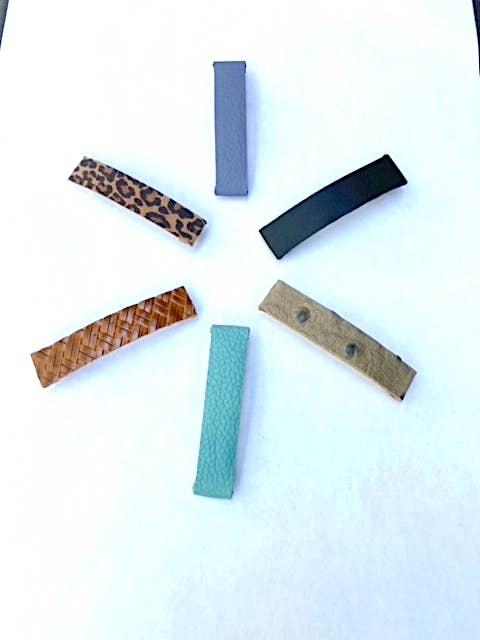 Barrette de couro - Barrette de barra por atacado de Liberty St