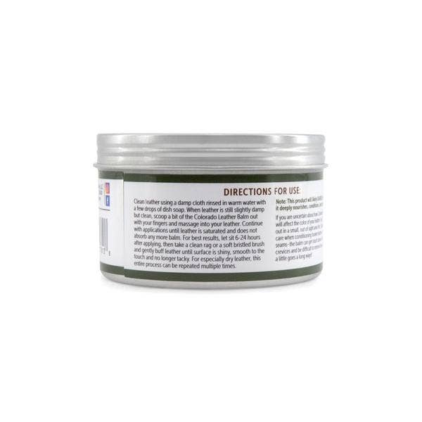 Colorado Natural Balms - Wholesale Leather Conditioner - Case 8oz Colorado Leather Balm- Citronella3