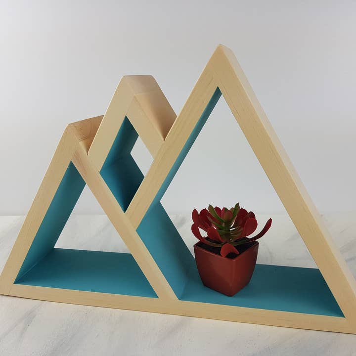 Mountain Shelf | Adventure-Inspired Decor | Mini Mountain for wholesale by Wood Chip Decor