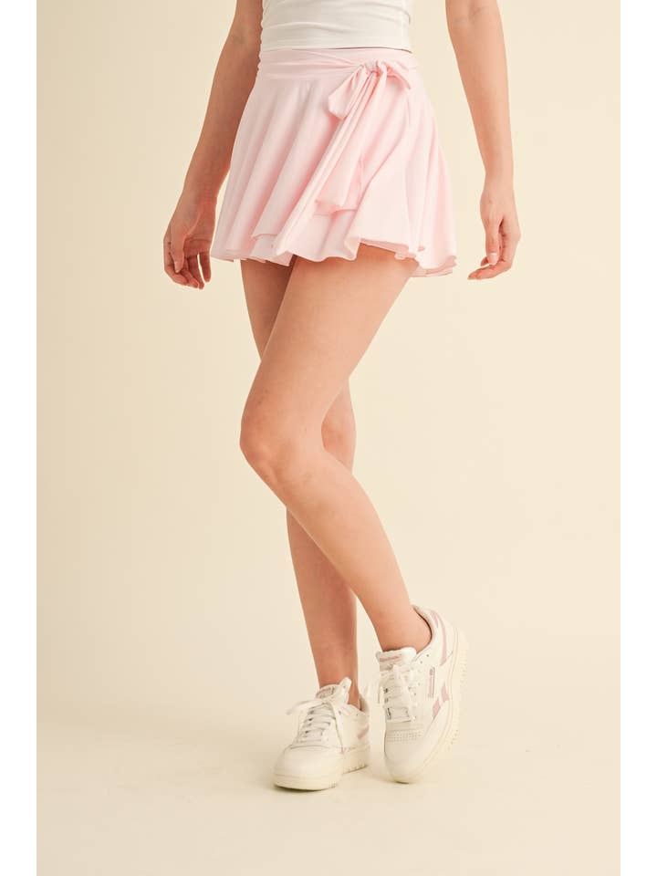 KIMBERLY C - Wholesale Skort - Women's - Balletcore Wrap Skort