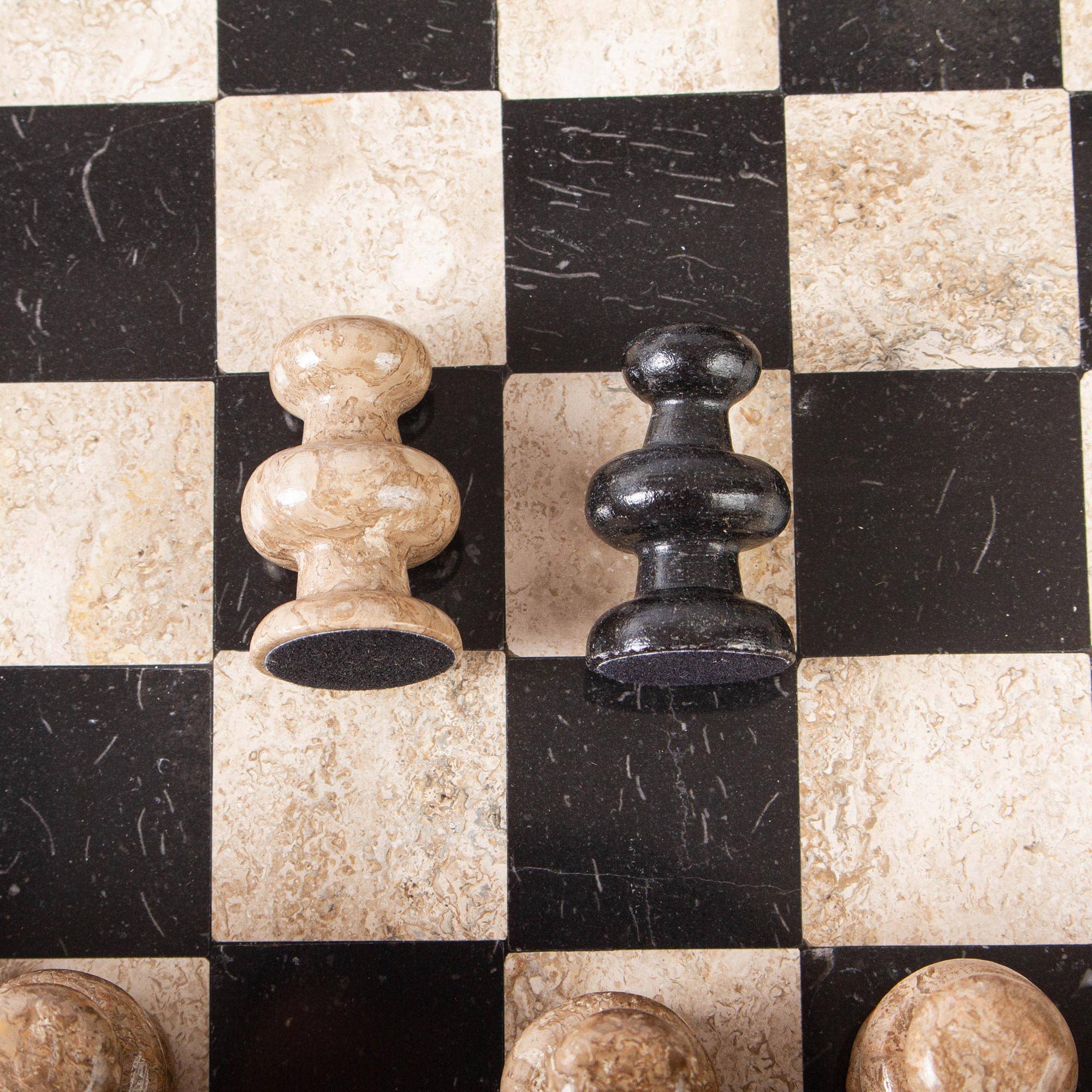 NOVICA - Wholesale Board Game - Novica Handmade Cafe Battle Marble Chess Set3