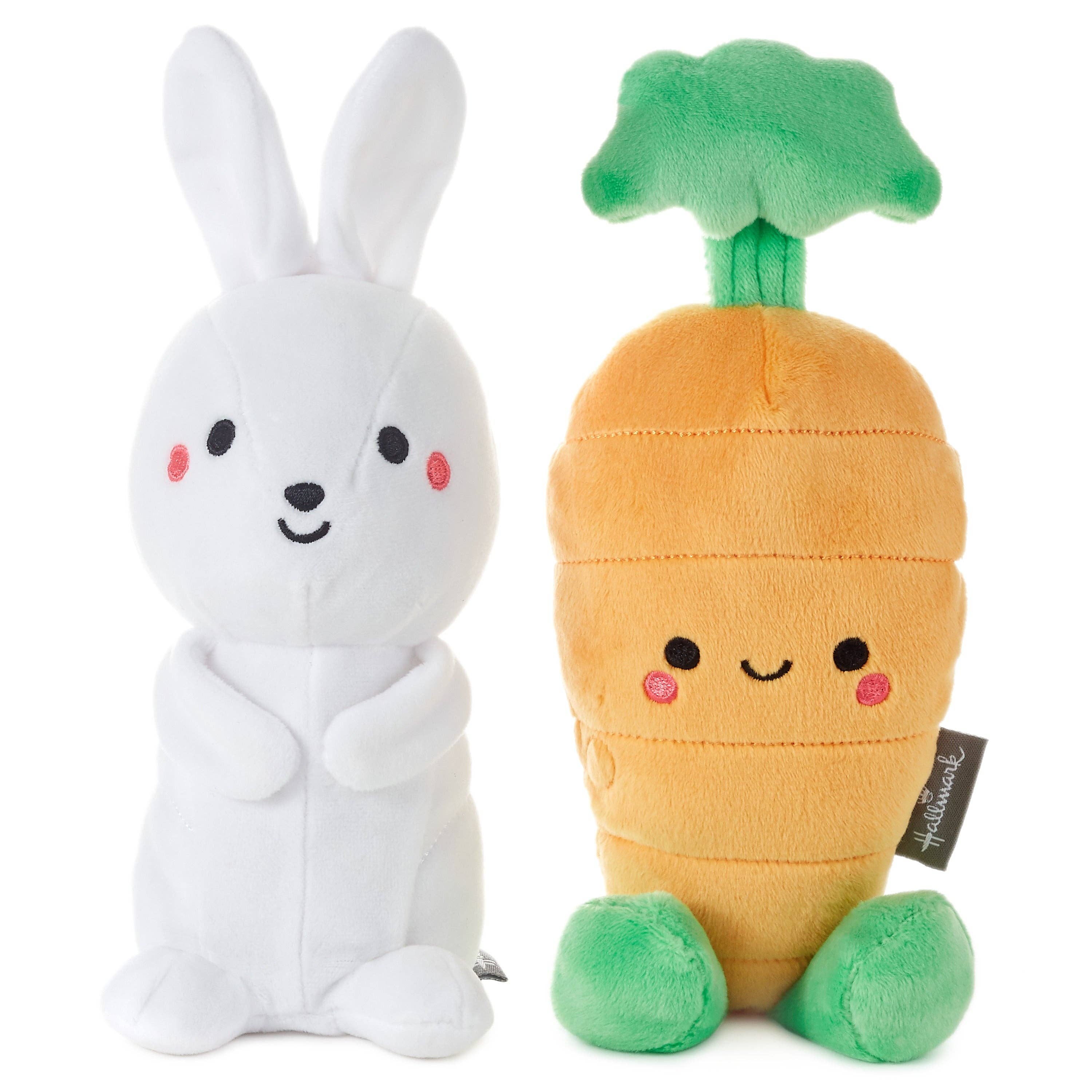 Hallmark – wholesale Stuffed/plush toy – Kids & baby – Better Together Bunny & Carrot Magnetic Soft Toy Pair2