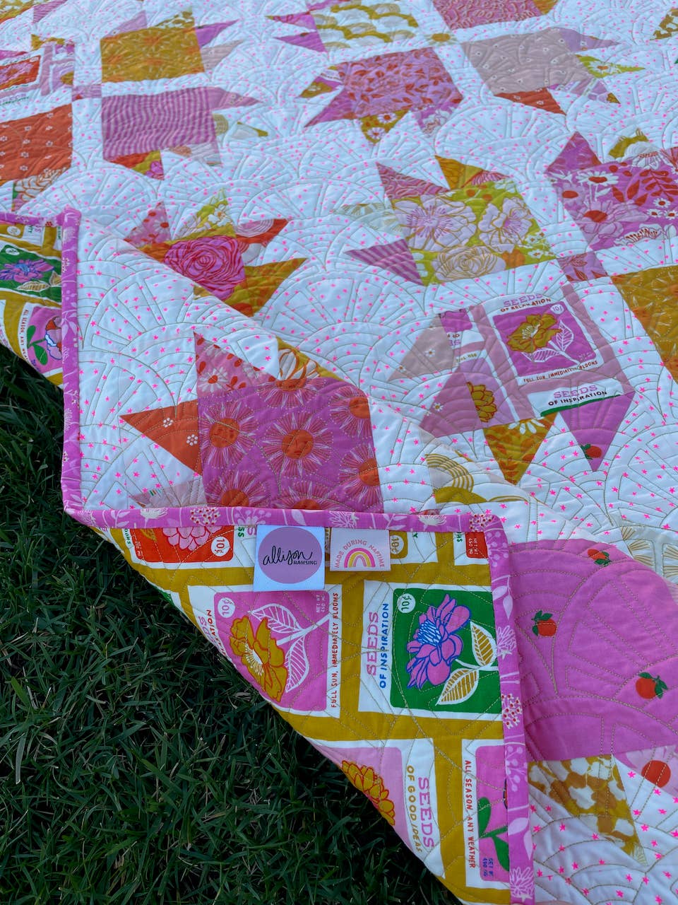 AllisonRamsing.com - Wholesale Craft Supplies - Charm Pack Bear Paw Quilt Pattern - Printed5