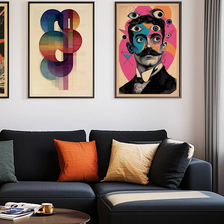 MokaMouse - Wholesale Art Print - Ocular obsession1