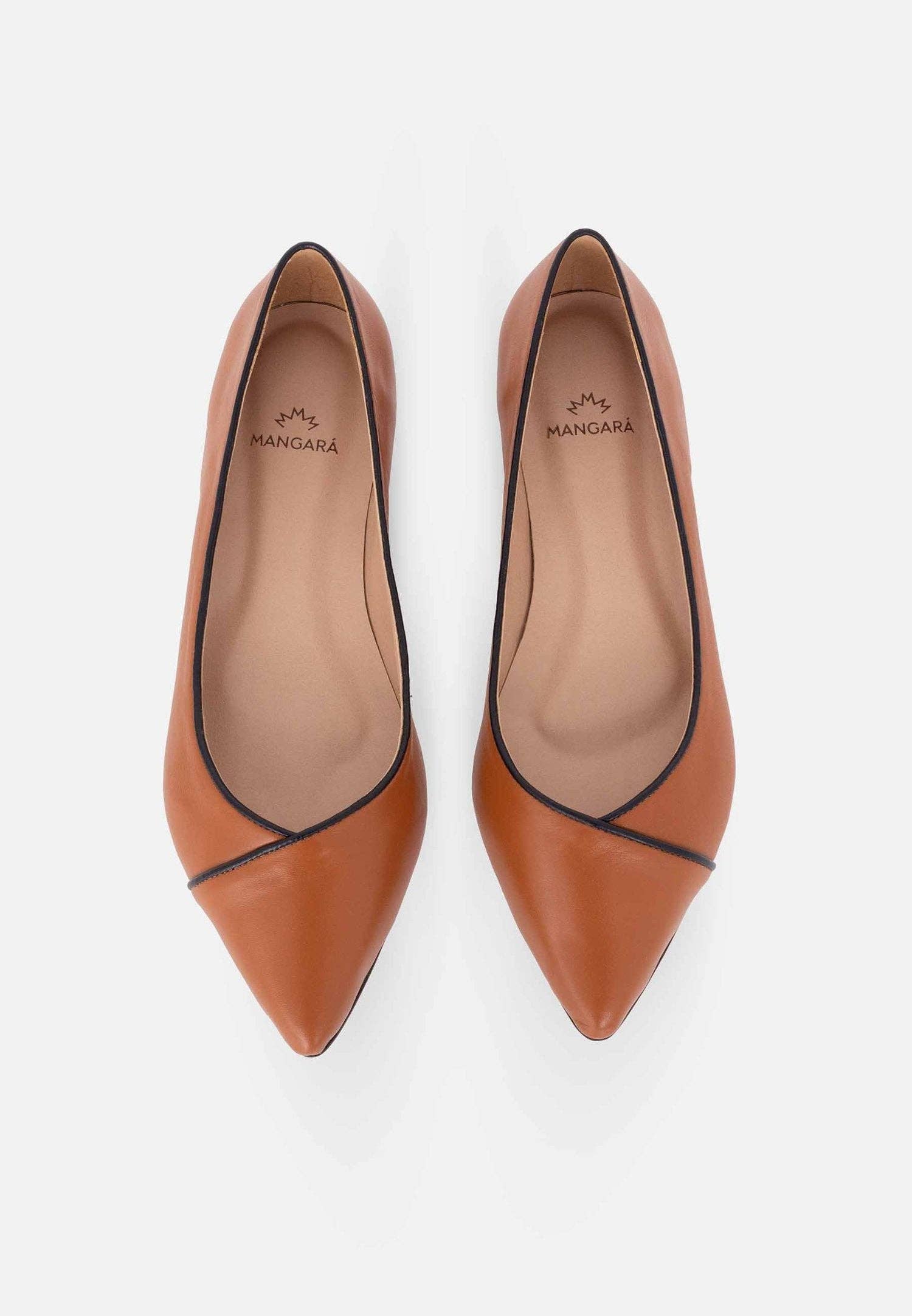 Mangará Atelier - Wholesale Flats - Women's - Blue Leather Ballerinas – Elegant Women’s Flat Shoes with Low Heel10