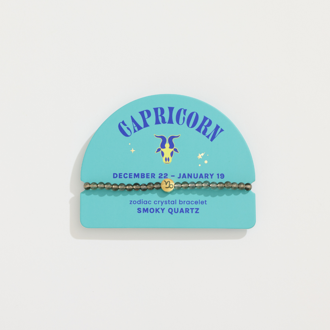 GeoCentral - Wholesale Beaded Bracelet - Capricorn Mini Zodiac Bracelet – 4mm Crystal Beads1