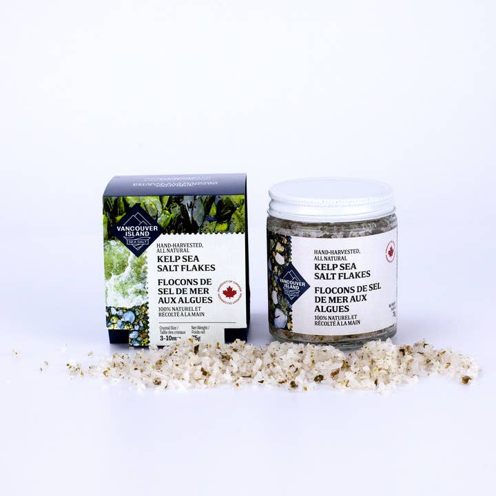 Vancouver Island Sea Salt - Vendita all'ingrosso Sale - Tutti i fiocchi di sale marino di alghe naturali