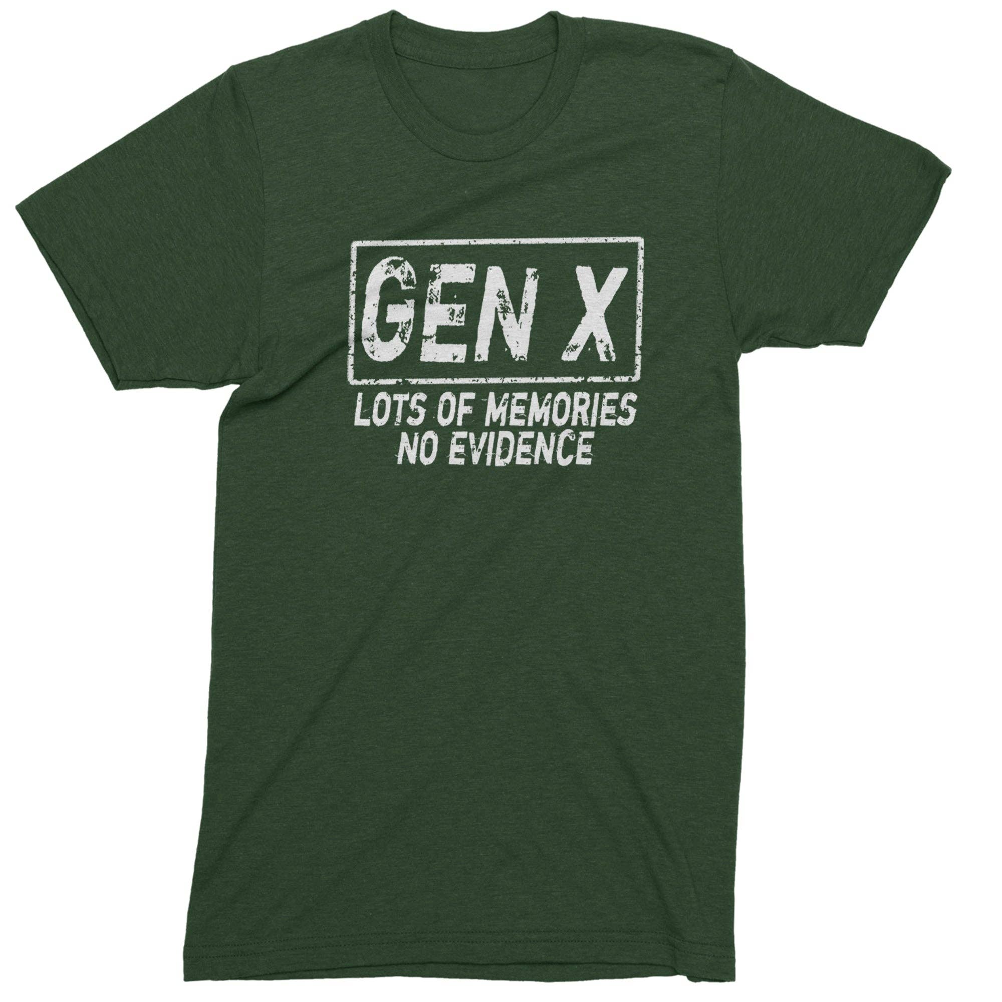 Expression Tees - Wholesale Screen Printed T-Shirt - Men's - Gen X Lots of Memories No Evidence Nostalgia Mens T-shirt2
