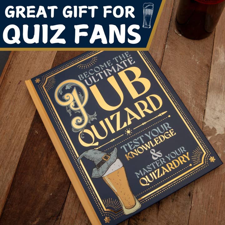 Boxer Gifts EU - Wholesale Coloring & Activity Book - Kids & Baby - Become The Ultimate Pub Quizard: The Pub Quiz Gift Book2