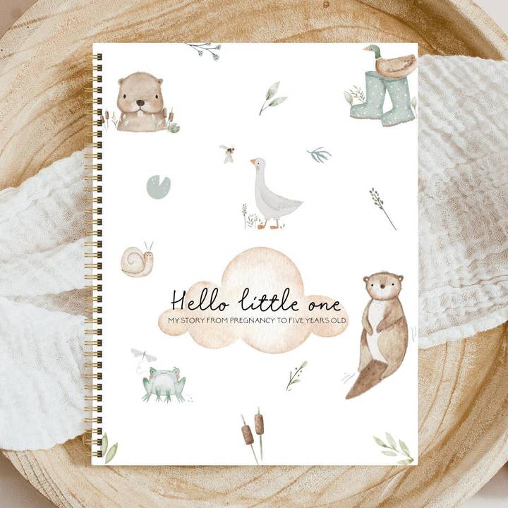 Journal de Grossesse et de Bébé, Cadeau de Douche pour Nouvelle Maman #3 pour la vente par Rainbows&Lollipops Inc