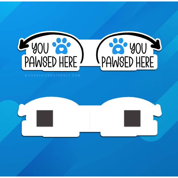 Coastal Creators of Connecticut - Wholesale Journal/Diary - Pug Dog Journal w/ Pawsed Magnetic Bookmark Set (Packaged)3