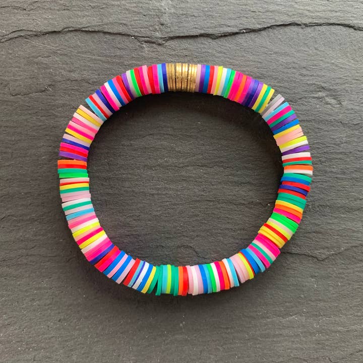 Libby & Smee - Wholesale Beaded bracelet - Heishi Stretch Bracelets7