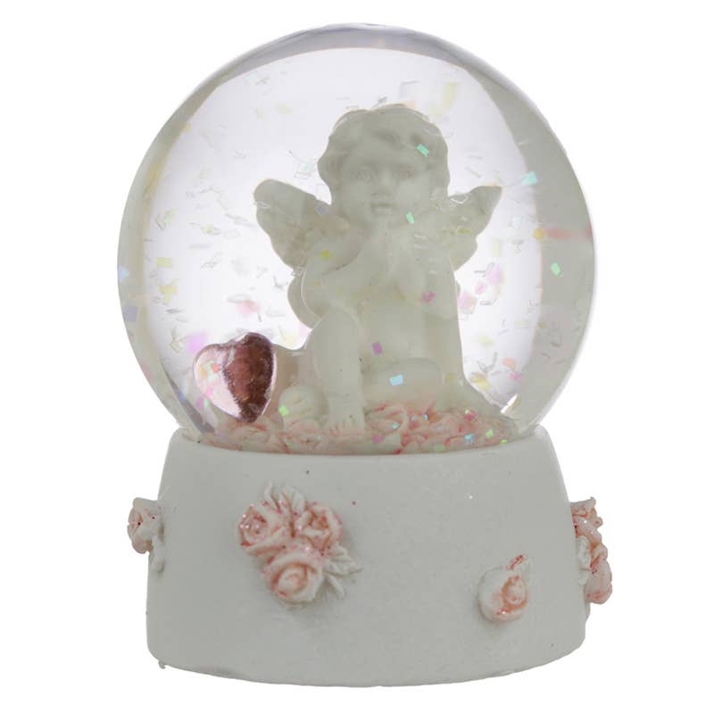 Puckator Ltd – wholesale Snow globe – Peace of Heaven Sweet Dreams Cherub Snow Globe3