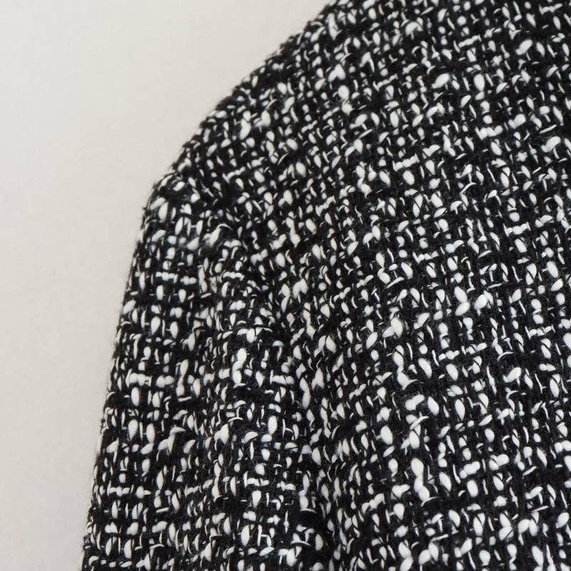 AZSHOP Trading LLC - Wholesale Jacket - Women's - Button-Up Tweed Jacket with Pockets6