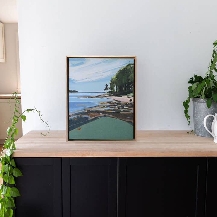 Sarah Madeira Day - Wholesale Art Print - Southwest Harbor Tide | Stretched Print on Canvas