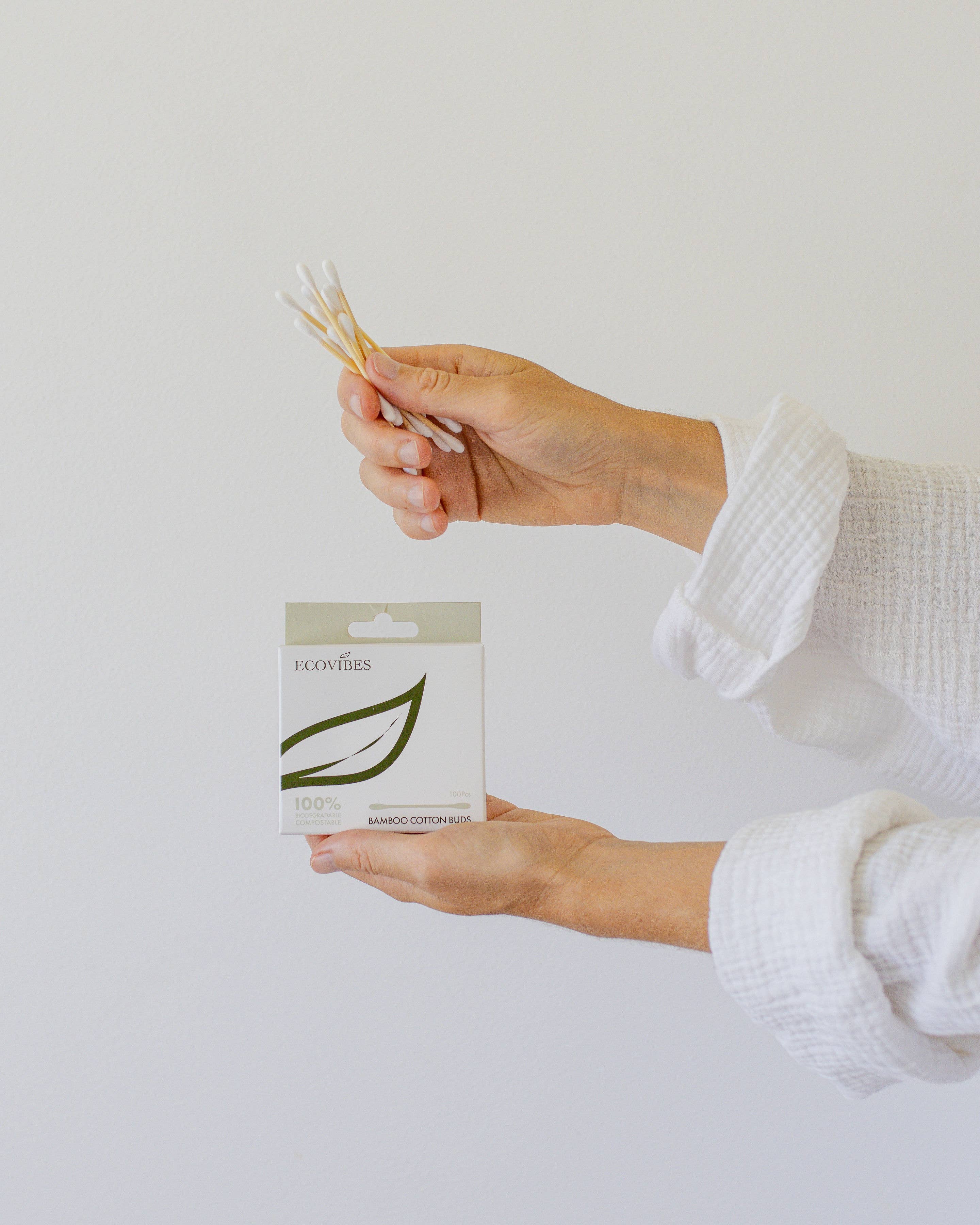 Ecovibes Australia – Großhandel Wattestäbchen – Ohrstöpsel aus Bambus-Baumwolle