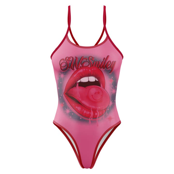 Women's swimsuit - Smiley Hella Good for wholesale by OTSO