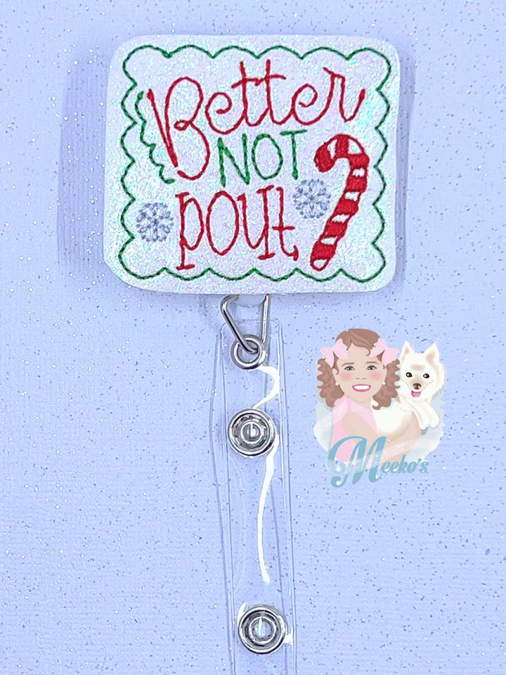 Christmas NICU Nurse Udtrækkelig mærkerulle og klip for engroshandel hos Meeko’s Must Haves