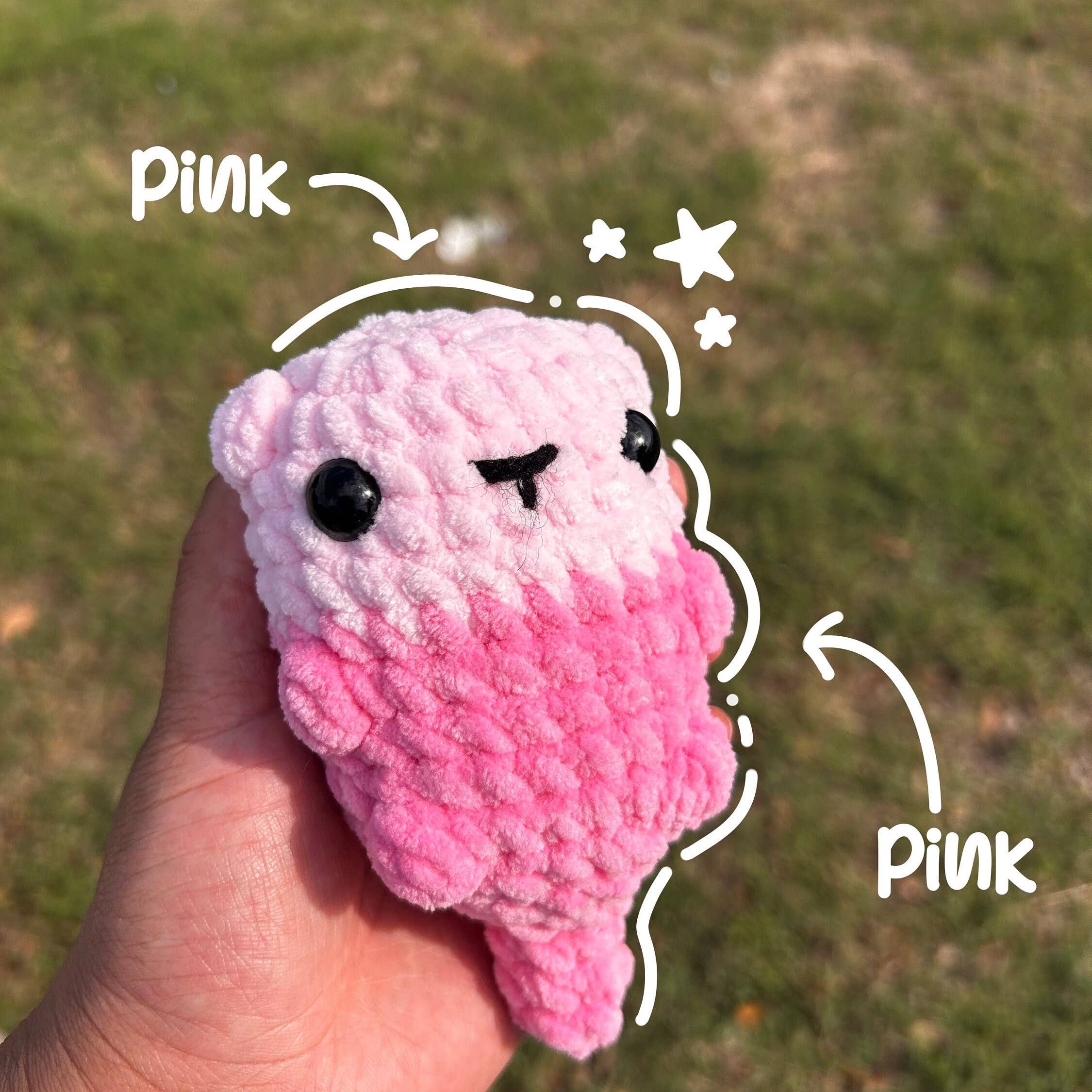 TOMOPOD LLC - Wholesale Stuffed/Plush Toy - Kids & Baby - Crochet Otter Plushie, Mini Handmade Stuffed Toys1