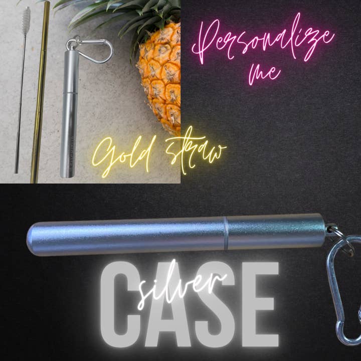 Suck It Up Straws - Wholesale Drinking straw - 3n1 Telescopic Straws with Case and Telescopic Cleaning Brush5