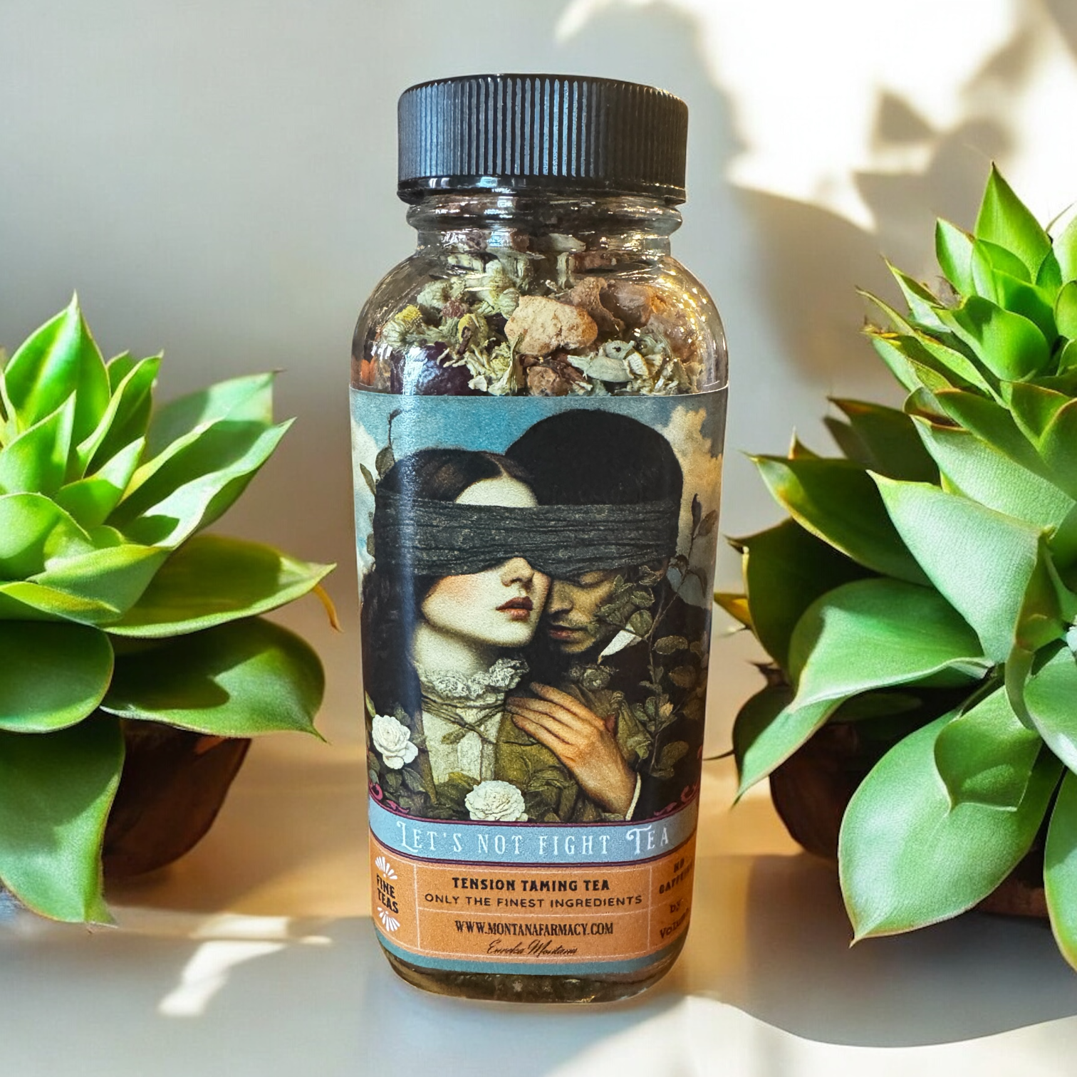 Montana Farmacy - Wholesale Loose Tea - Let's Not Fight Couple Herbal Tea Blend Adaptogen Calm1