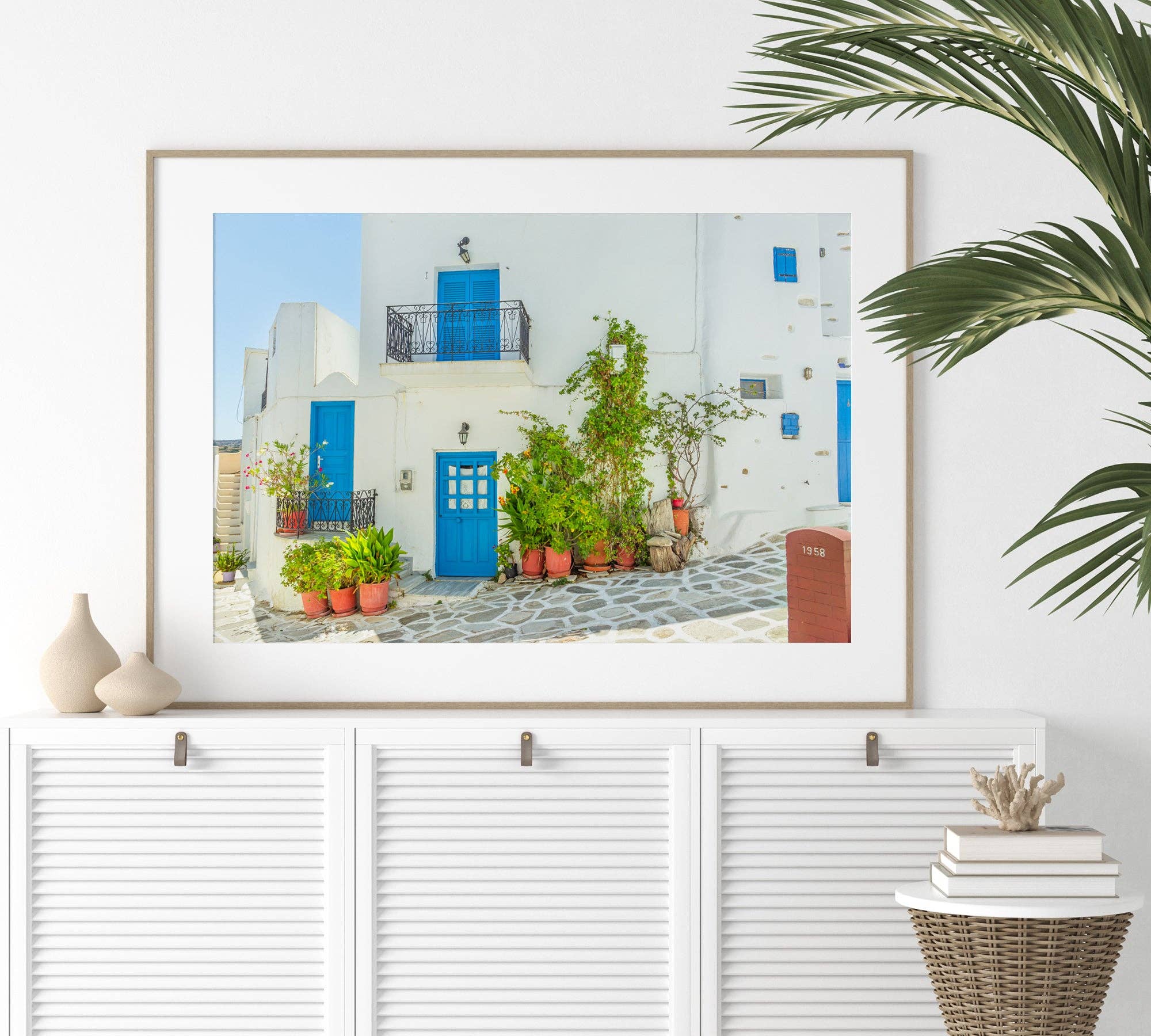 Natasha Riha Photography - Wholesale Photograph - White Cyclades House | Fine Art Photography Print2