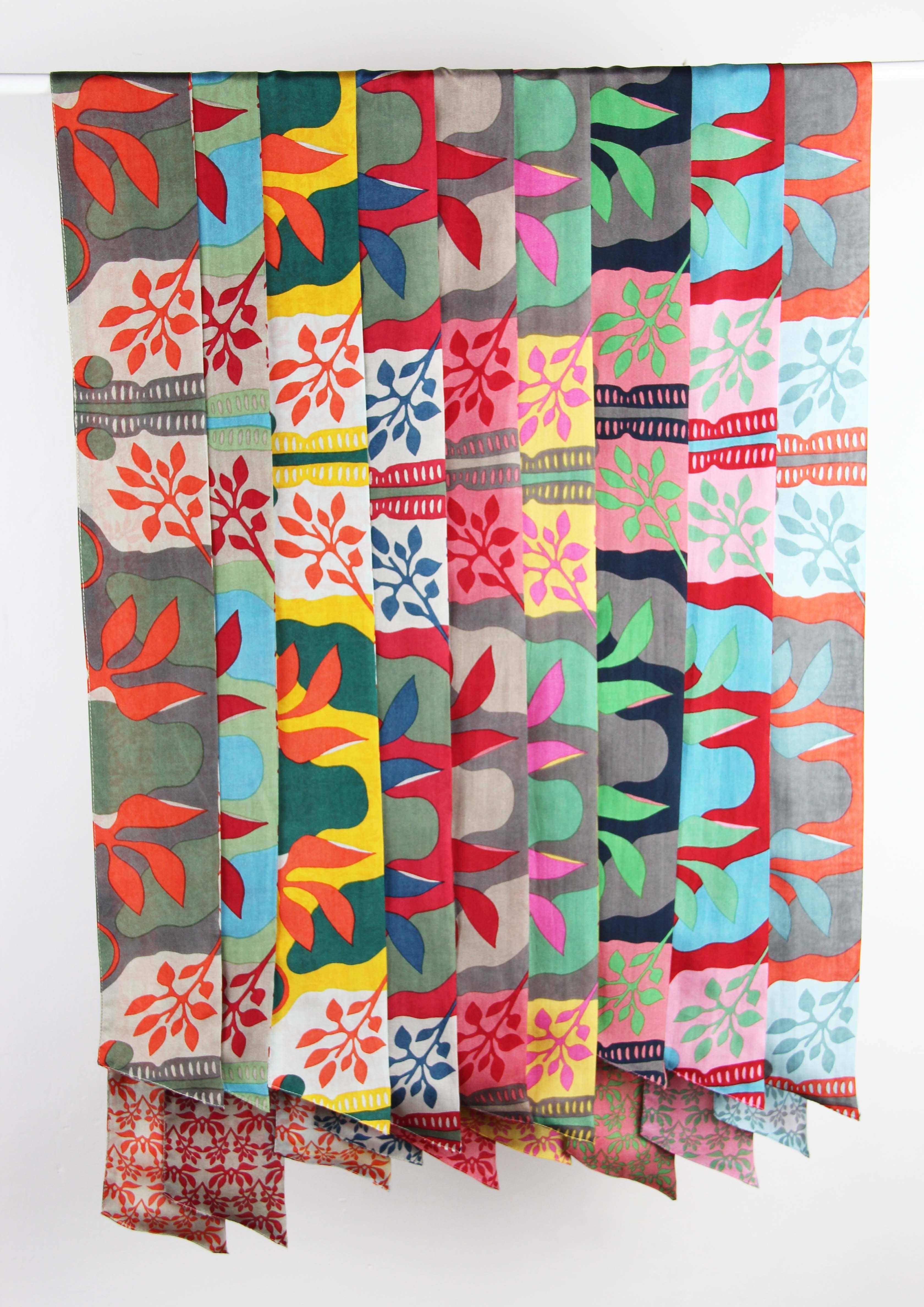 Les Belles Vagabondes - Venta al por mayor Pañuelo para la cabeza - Mujer - Banda Ivy Ladrillo4