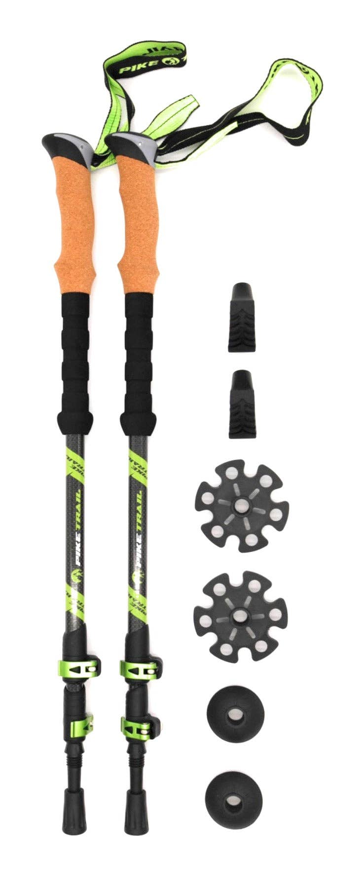 Pike Trail – wholesale Sporting accessories – Pike Trail Carbon Fiber Trekking Poles – Lightweight, Adjustable Hiking Poles for Every Adventure9