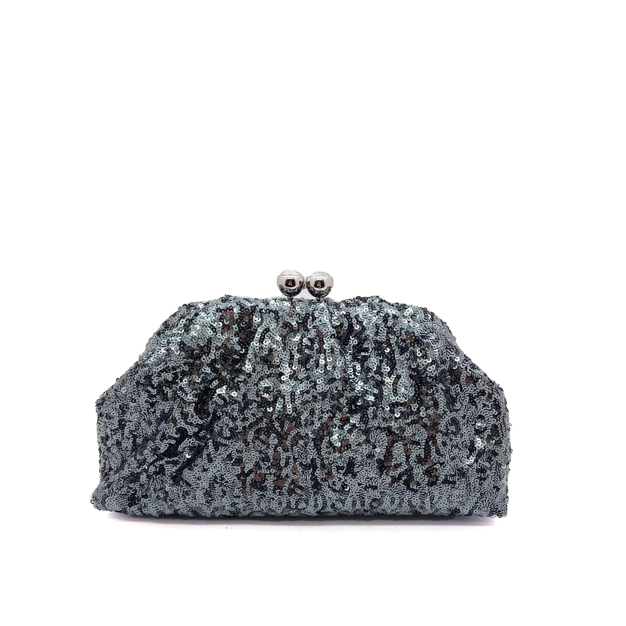 Belle Trading Ltd - Wholesale Clutch Bag - Women's - Rylee Sequin Pouch Clutch Bag with Chain7