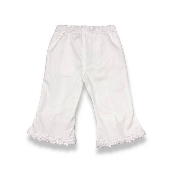 Doe a Dear - Vendita all'ingrosso Pantaloni - Bambini - S15 13036 Pantaloni con orlo diviso con fiocco e pizzo (3 colori)6
