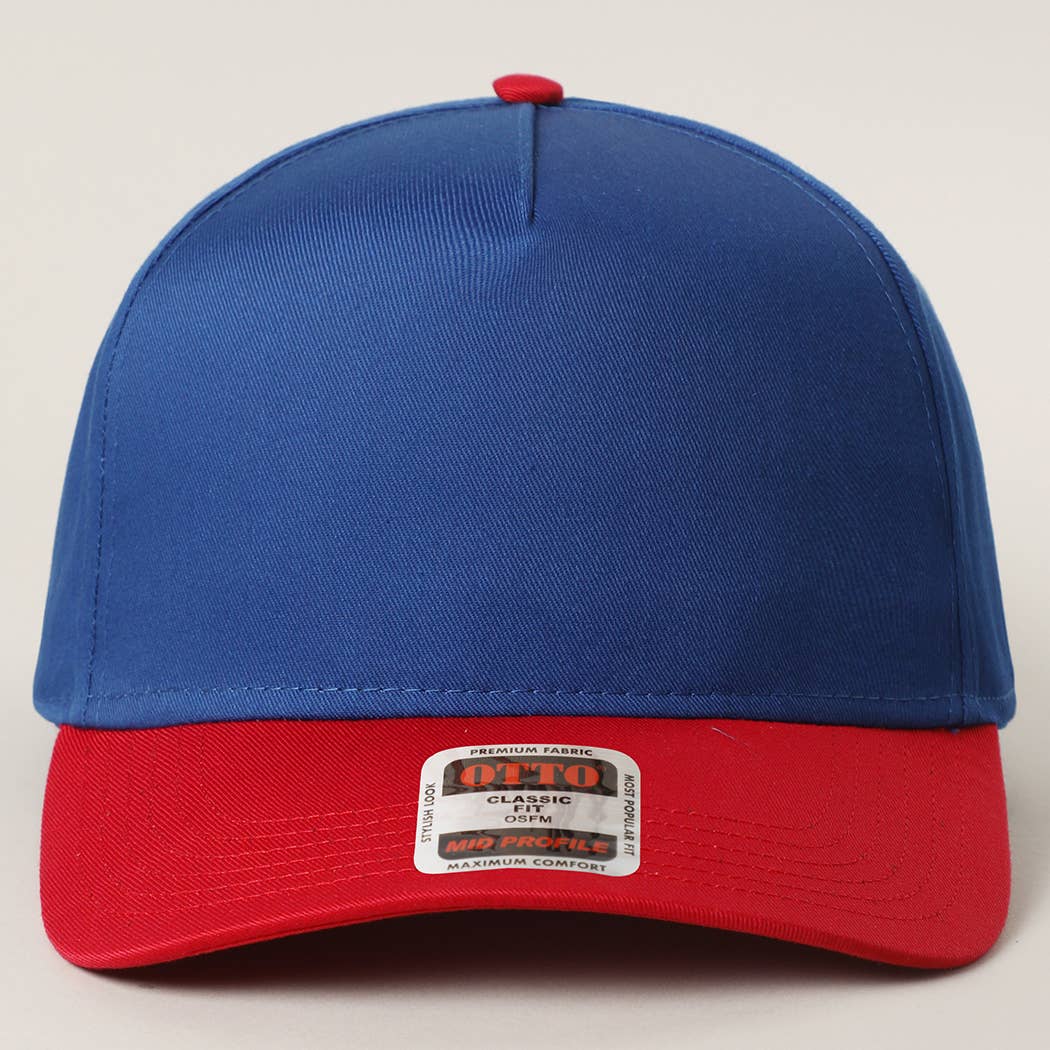 Fashion City - Vendita all'ingrosso Cappellino  da camionista - Unisex - Cappellino Trucker a 5 Pannelli Bicolore con Profilo Medio11