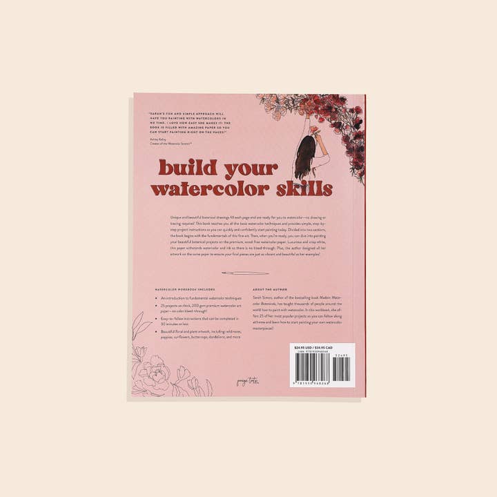 Paige Tate & Co. - Wholesale Book - Adult - Watercolor Workbook