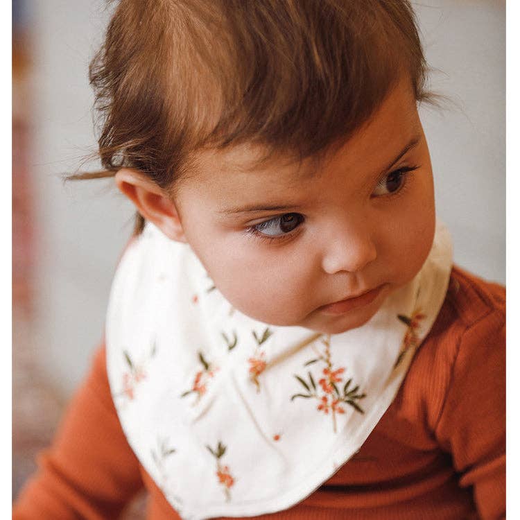 KiddieKickz – wholesale Bib – Baby – Baby Unisex Flower Animals Plant Print Baby Bibs5