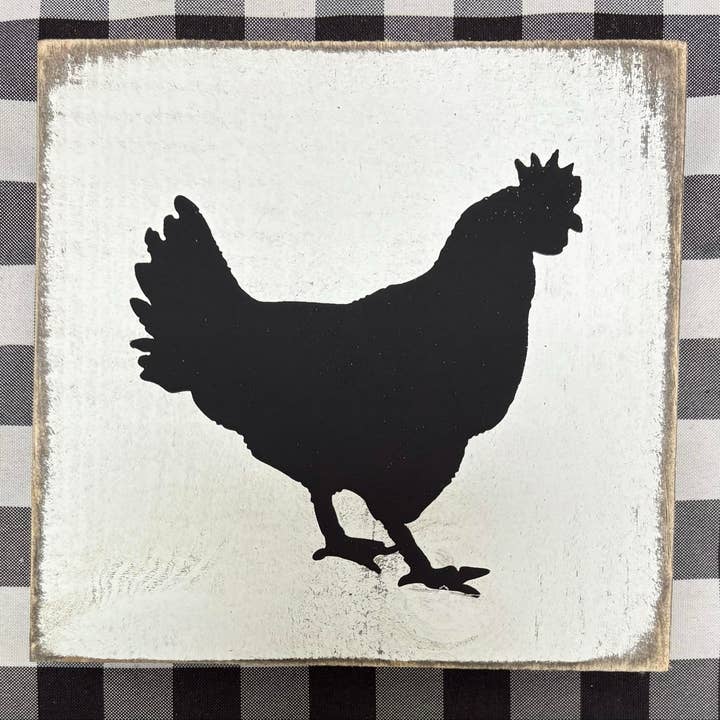 ROOSTER CHICKEN MADE IN USA for wholesale by DUDLEY'S COTTAGE & GIFTS 2