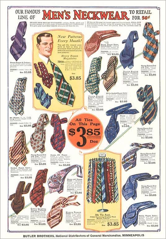 Found Image Press – Großhandel Kunstdruck – Kunstdruck FN-423 Kleiderkatalog der Zwanziger0