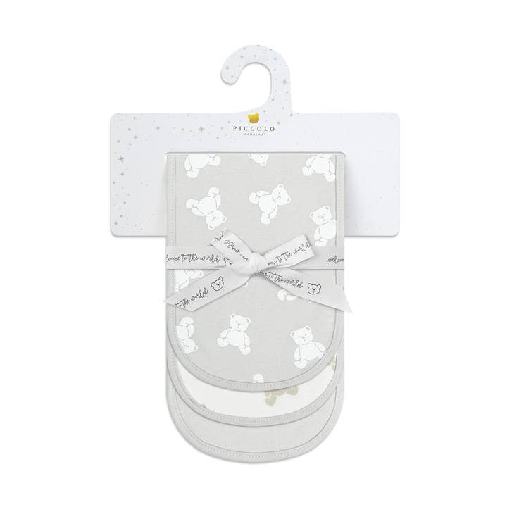 Lot de 3 langes imprimés 17" x 6" pour la vente par Piccolo Bambino