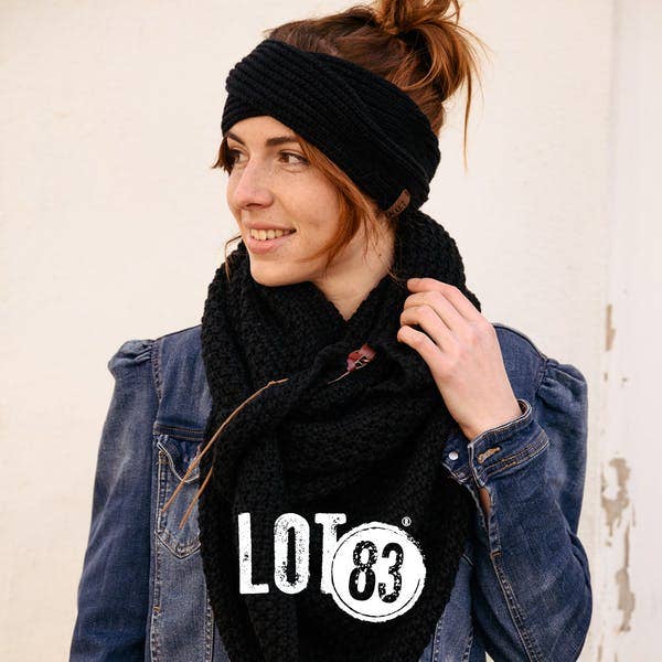 Headband Maud Black for wholesale by LOT83