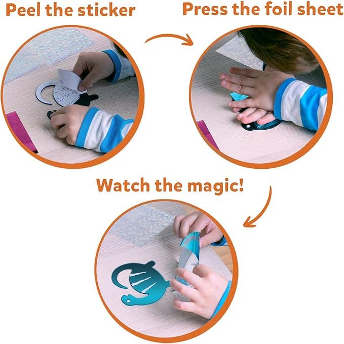 Skillmatics - Wholesale Art Set - Kids & Baby - Skillmatics - Foil Fun - Dinosaurs No Mess Art for Kids6