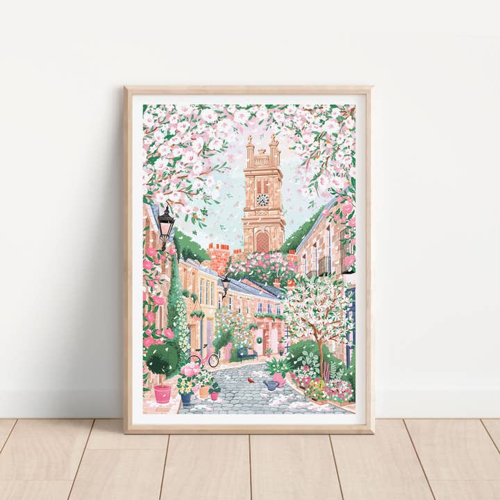 Simply, Katy – wholesale Art print – Circus Lane, Edinburgh1