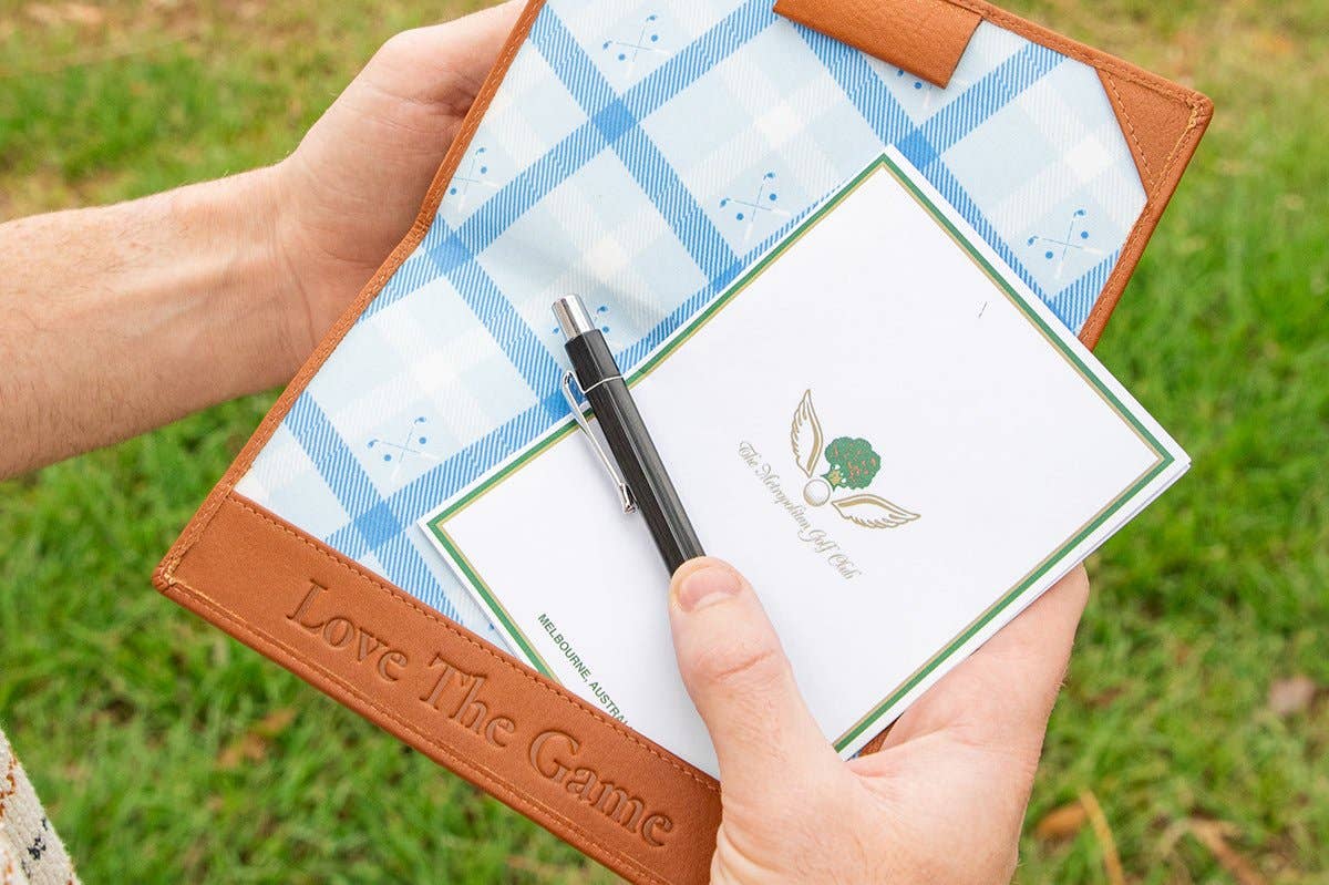 Sport Republic - Wholesale Card Holder - Unisex - Golf Scorecard Holder - Cognac2