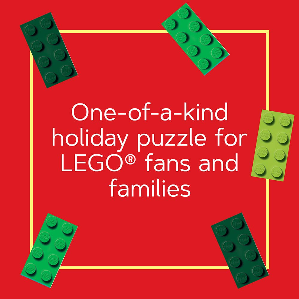 Chronicle Books - Wholesale Puzzle - Adult - LEGO Christmas Train Puzzle8