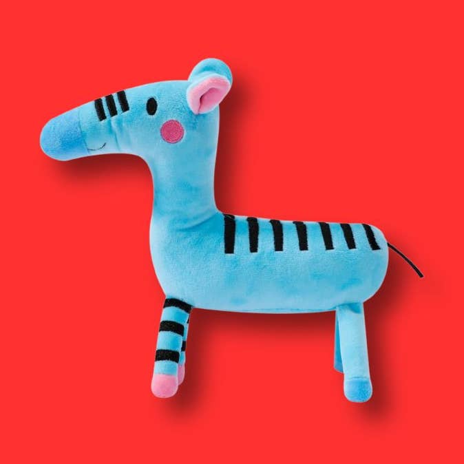 Fernanda Zebra Plyslegetøj til Hunde fra Jampy for engroshandel hos JAMPY