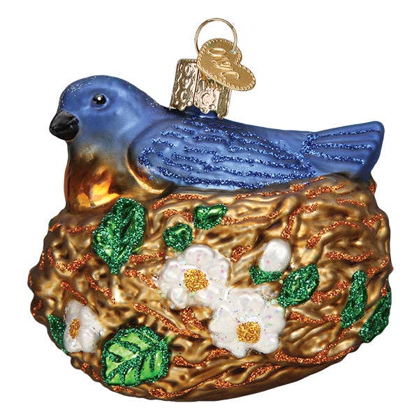 Old World Christmas - Wholesale Ornament - Bird In Nest Ornament1