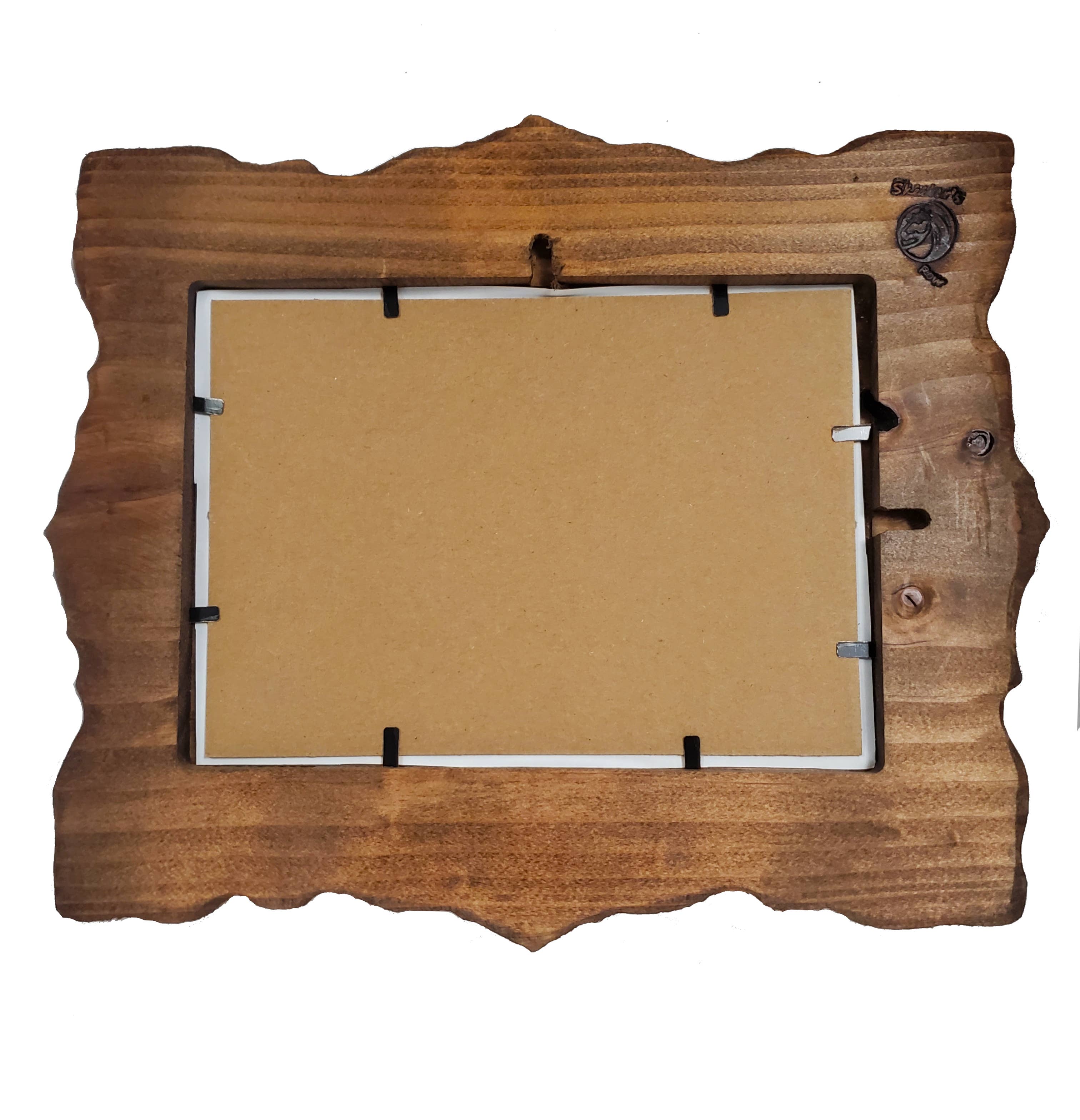 Early American 5x7 Ornate Wood Antique Style Picture Frame Unique Carved and Old Fashioned for wholesale on Faire4